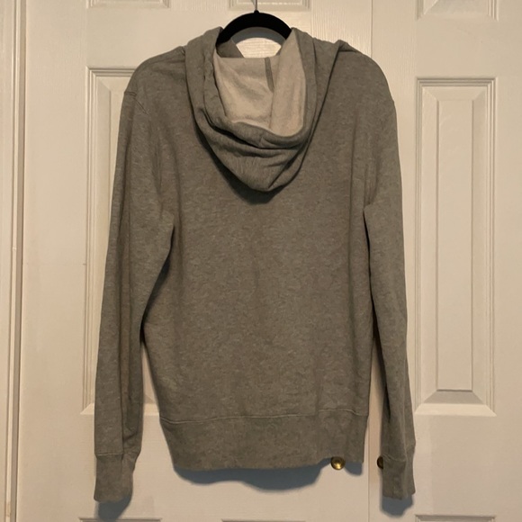 Gray J.Crew hoodie - Picture 2 of 3
